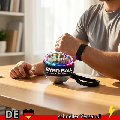 Produktbild von Handtrainer Powerball Gyro Ball Armmuskel Selbststartend