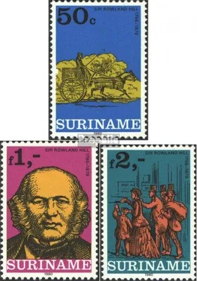 Produktbild von Briefmarken Suriname 1980 Mi 901-903 (kompl.Ausg.) postfrisch LONDON
