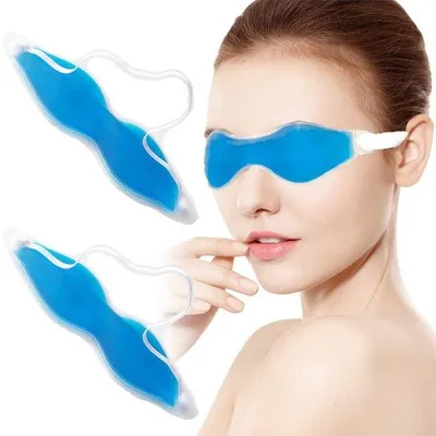 Imagen del producto de Mascarilla refrescante reutilizable para ojos cansados, que ayuda a reducir la hinchazón y las ojeras