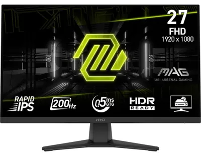 Produktbild von MSI MAG 272F, 68,6 cm (27"), 1920 x 1080 Pixel, Full HD, 0,5 ms, Schwarz