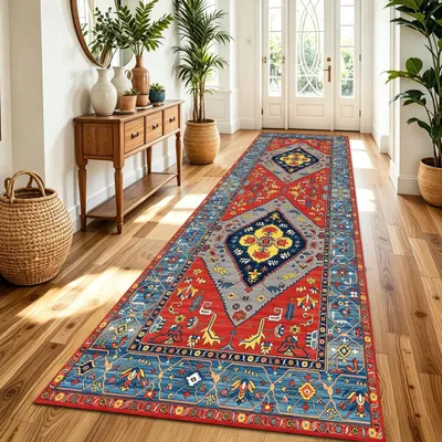 Imagen del producto de Alfombra antideslizante para pasillo, 110 x 180 cm