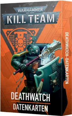 Produktbild von Warhammer 40.000 Kill Team Deathwatch Datenkarten