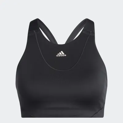 Produktbild von adidas Medium Suport YOGA Damen Sport-BH mittlerer Halt schwarz schwarz L