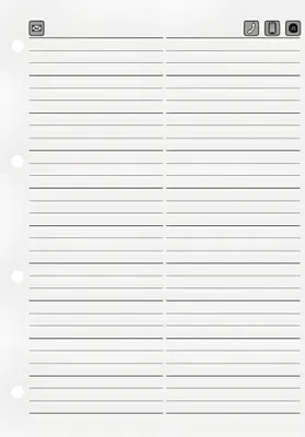 Produktbild von BRUNNEN Telefonringbuch A5 Ergänzblätter weiss 1064343