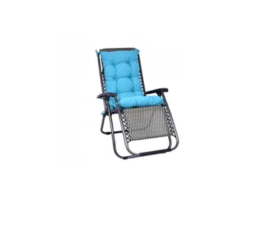 Produktbild von Loungekissen Stuhlkissen, Sitzkissen mit Bändern und Rückenlehne, Sitzauflage Auflage, Stuhlauflage, Bequeme Weichem, für Gartenstuhl Gartenliege