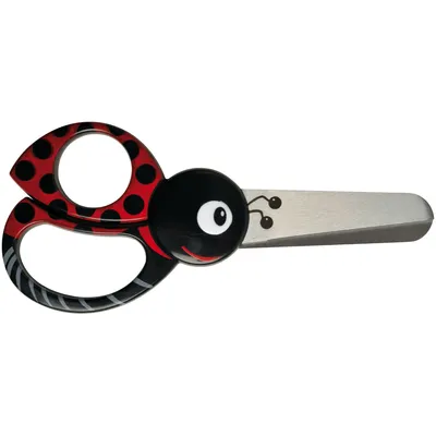 Image de Fiskars Kids Animals Ciseaux pour enfants 13 cm, coccinelle FISKARS 1004612
