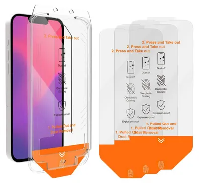 Imagen del producto de Kit de servicio para la segunda pantalla (10 unidades) de 4smarts, compatible con iPhone 16