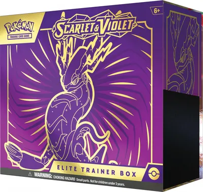 Obrázek produktu pro Pokemon - Violet 1 Elite Trainer Box Red Assorted