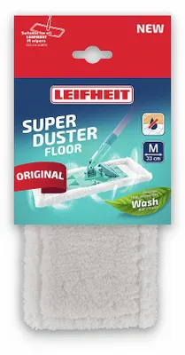 Produktbild von Leifheit Bodenreiniger Super Duster Bezug M 33cm Staubwischer