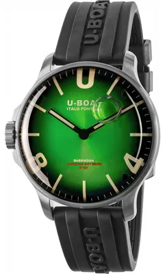 Produktbild von Herrenuhr U-BOAT Darkmoon Grün SS Soleil