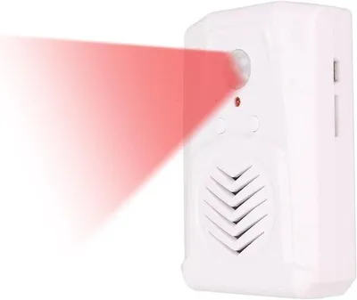 Immagine prodotto di Allarme con sensore di movimento, batteria e regolatore di volume