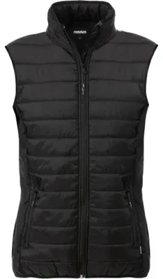 Produktbild von Fristads Acode Steppweste Damen 1516 SCQ Schwarz XL