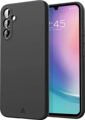 Produktbild von alkaya. Samsung Galaxy A24 Schutzhülle, Handyhülle, Silikonhülle - Schwarz