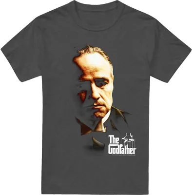 Produktbild von The Godfather - T-Shirt für Herren/Damen Uni TV15268 (XXL) (Holzkohle)