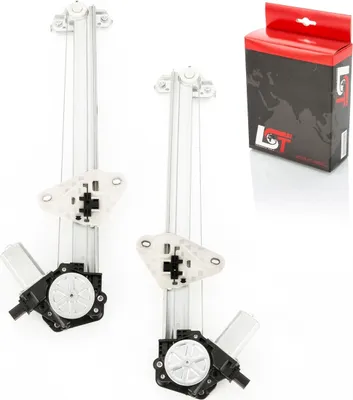 Produktbild von 2x Elektrischer Fensterheber mit Motor vorne links rechts für HONDA CITY 08-14