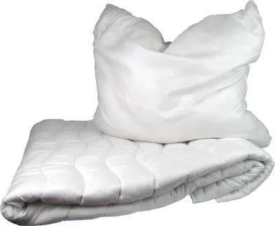 Produktbild von Premium Bettenset - Steppbettdecke 135x200cm im Set mit Kopfkissen 80x80cm