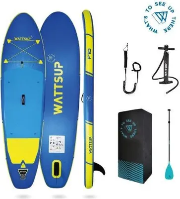 Immagine prodotto di WattSUP F10 SUP Board Stand Up Paddle Surf-Board Paddle ISUP 305x81cm