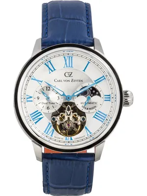 Produktbild von Carl von Zeyten Herren Uhr Armbanduhr Automatik Schiltach CVZ0081WHS