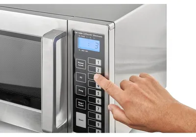 Produktbild von Caso CM 1000 Ceramic Electronic Mikrowelle, Farbe:Silber