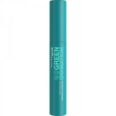Produktbild von Maybelline New York - Mega-Schaum Mascara Green Edition - 01 Blackest Black