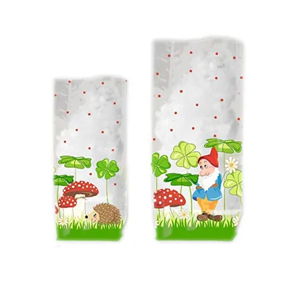 Obrázok produktu pre Ursus darčeková spodná taška šťastný hríb cca 145x235mm 10 kusov