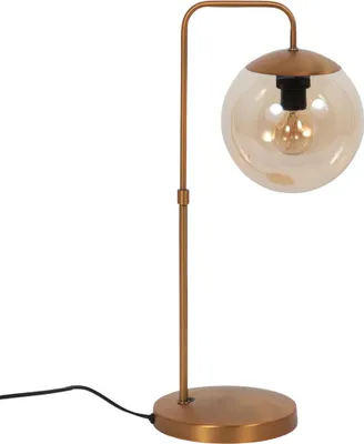 Immagine prodotto di Steinhauer - lampada da tavolo - Bollique - bronzo - vetro metallo - lampada da scrivania - E14 - 4610BR