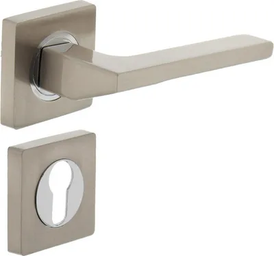 Produktbild von Türklinke Ben PZ-Rosette Nickel matt