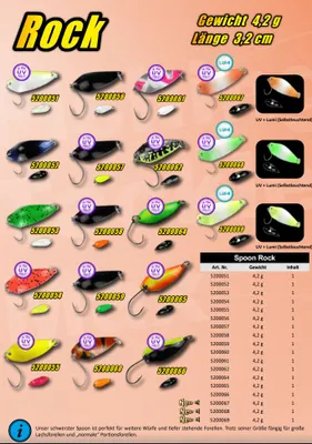 Produktbild von FTM Spoon Rock Blinker 4,2g - Löffelblinker, Farbe:gelb/weiß
