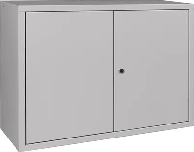 Produktbild von Hngeschrank H600xB800xT300 mm Vollblech, 1 Boden lichtgrau/lichtgrau Stahlblech