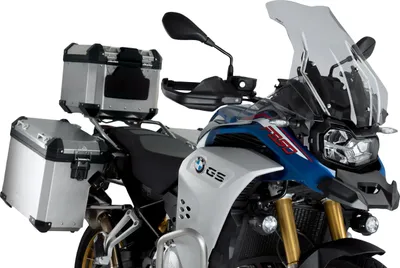 Produktbild von Puig Touring Bmw F900gs Adventure 2024 Hohe Windschutzscheibe Silber  Silber One Size