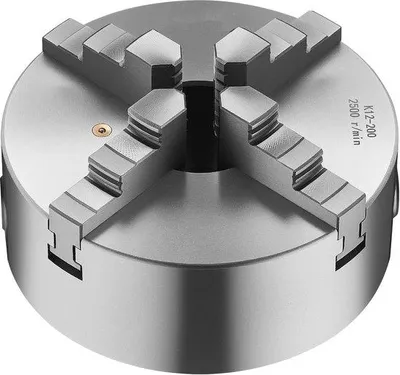 Zdjęcie produktu dla 4-szczękowy uchwyt tokarski φ200 mm Uchwyt z płytką nośną gwintu 38,1 mm-8 - Uchwyt do tokarki - Uchwyt wysokiej jakości