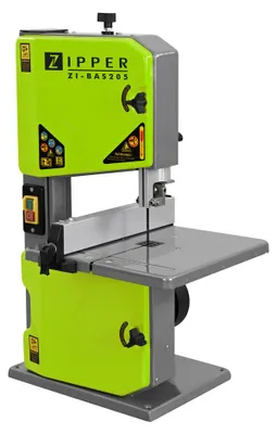 Produktbild von Zipper Holz-Bandsäge ZI-BAS205, 250 W, Sägebandlänge: 140 mm