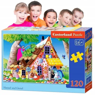 Produktbild von AAO Jaś und Małgosia Puzzle 120 Teile Kinder