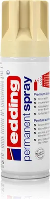 Produktbild von edding Permanent Spray hellelfenbein 200 ml Premium Acryllack, RAL 1015