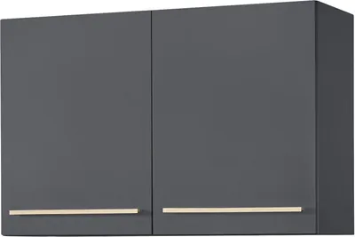 Produktbild von Hängeschrank >Benedicto< in anthrazit / Sonoma-Eiche - 100x65x33 (BxHxT)