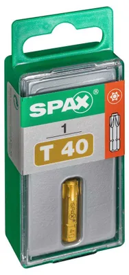 Image de Embout de vissage étoile T40 pour vis de diam. 8 mm et vis béton SPAX