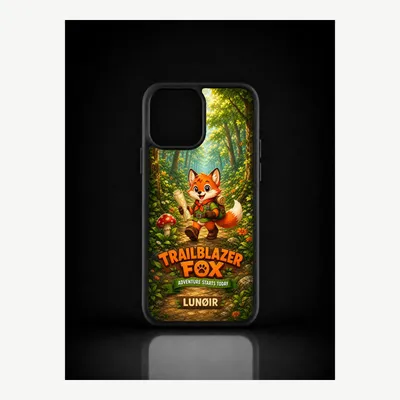 Productafbeelding van iPhone 12 Pro Max hoesje, telefoonhoesje, beschermhoesje, case met avontuurthema – LUNØIR ©