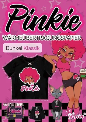 Produktbild von Famanu Inkjet Transferfolie für dunkle Textilien - Strichbares Druckpapier A4