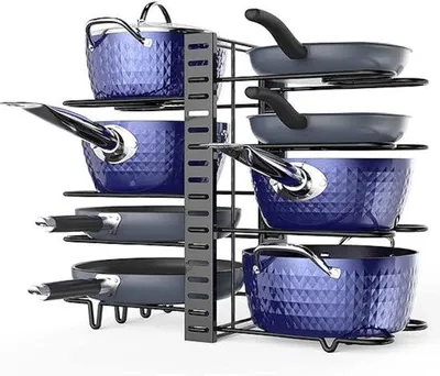 Produktbild von Famanu Pfannenregal - Pfannenablage / Rack Organizer