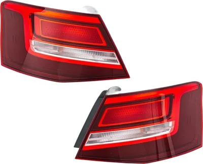 Image de Jeu de feux arrière gauche et droit 12 V W21W halogène HELLA pour AUDI A3