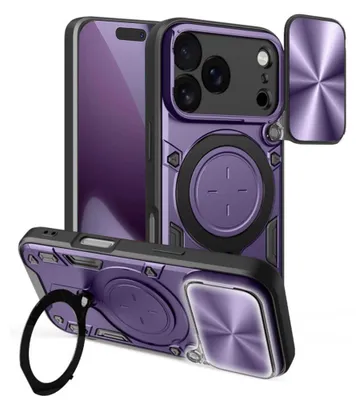 Obrázek produktu pro Techsuit – CamGuard Pro kryt pro iPhone 17 Pro – fialový