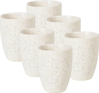 Produktbild von Broste Copenhagen NORDIC VANILLA Becher ohne Henkel 0,25l Set6