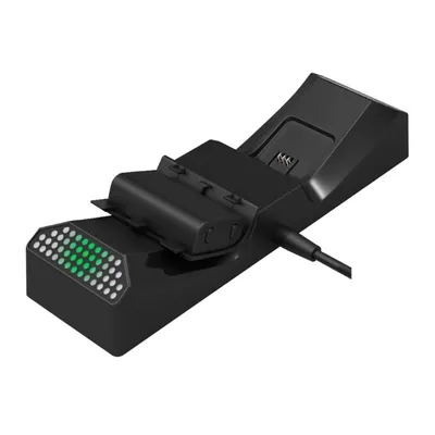 Obrázek produktu pro Hori Dual Charge Station, Xbox One, Xbox Series S, Xbox Series X, Nabíjecí stojánek, Černá, USB, 0,6 m, Čína