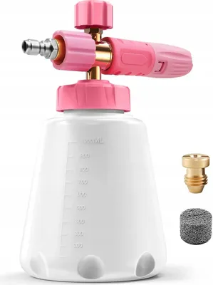Imagen del producto de Canon de Espuma R-02 – Boquilla 1,1 mm | 1 L Laton/Plastico | Presion 1000–2200 PSI | Caudal 5,3 L/min