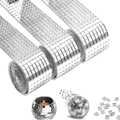 Image de 4800 carreaux de mosaïque en miroir pour des décorations créatives