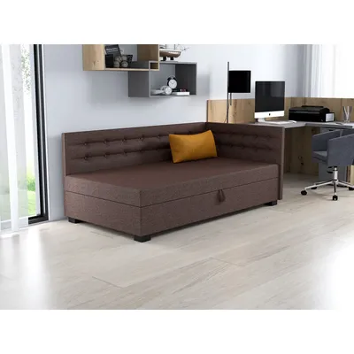 Obrázek produktu pro Jednolůžková postel 80x195 NENCI PLUS 1 - hnědá