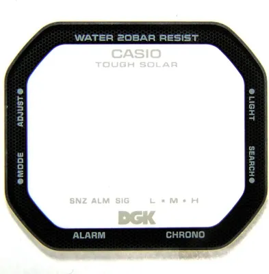 Produktbild von Ersatzglas Casio für GX-56DGK 10464786