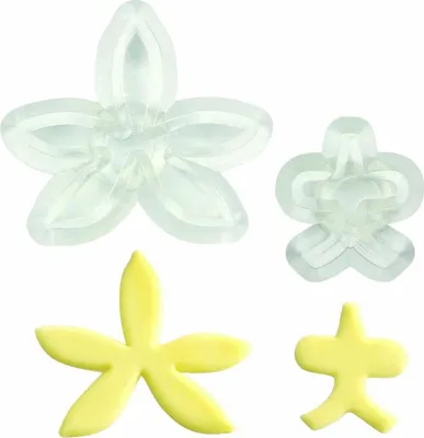 Produktbild von 2er-Set Ausstechformen - Orchidee - PME