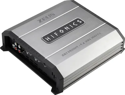 Obrázek produktu pro HIFONICS ZEUS EXTREME 4kanálový výkonový zesilovač Reproduktory třídy D ZXT1400/4
