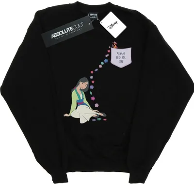 Produktbild von Disney - "Always Here For You" Sweatshirt für Damen BI14074 (XXL) (Schwarz)